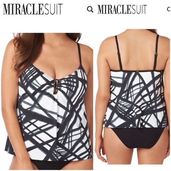 MIRACLESUIT AMORESSA COMET ARIES TOP Sz 6 - Picture 1 of 7